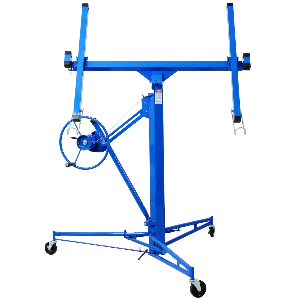 Drywall Lift Panel 11' Lift Drywall Panel Hoist Jack Lifter Blue Heavy Duty Drywall Tool g-h