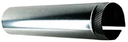 7 26GA #300 24 Galv Furnace Pipe HVAC Ductwork Gray Metal