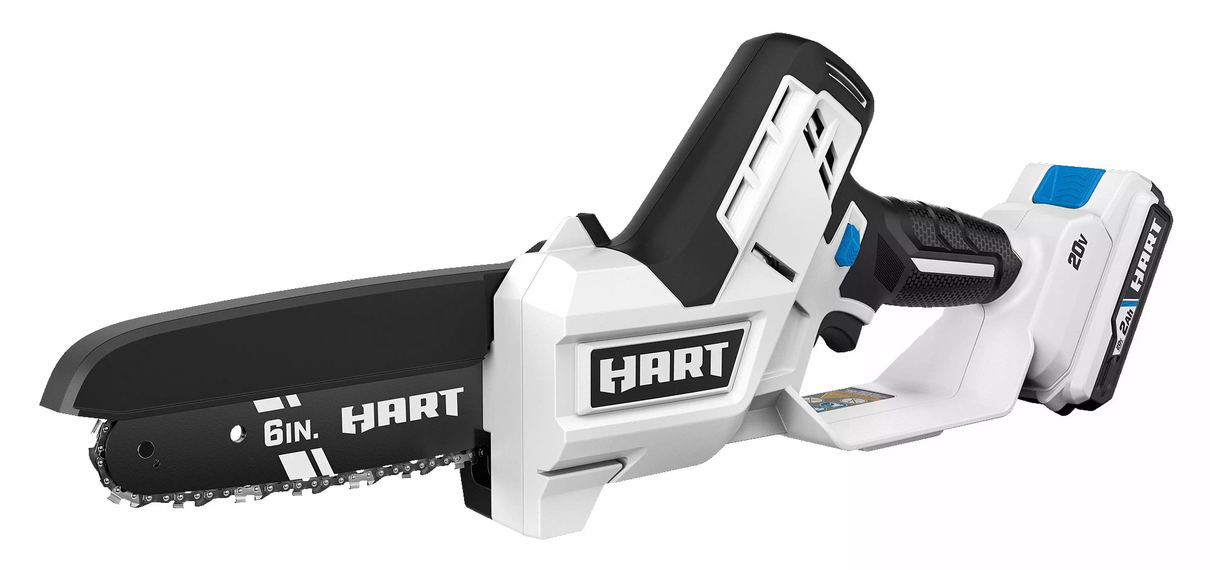 HART 20-Volt 6-inch Battery-Powered Pruning Saw Kit. (1) 2.0Ah Lithium-Ion Battery