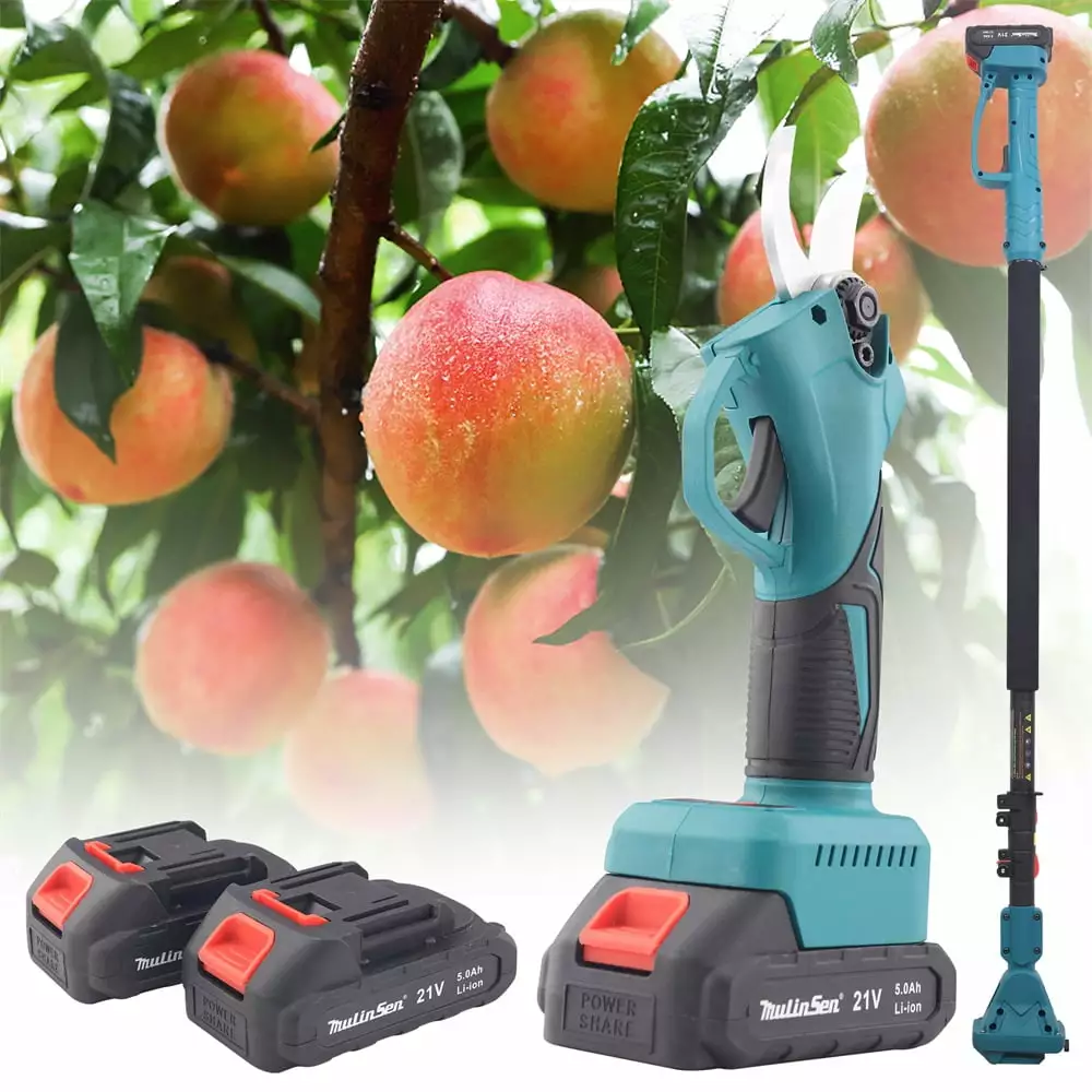 LELINTA Retractable 2--1 Pruning Saw 2000W High Power Motor - Tool Free Lnstallation Design - Electric Chain Saw Handheld ...