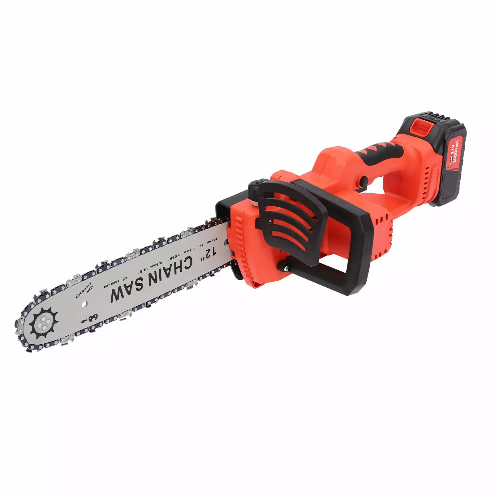 12 Cordless Electric Chainsaw 1 3000mAh Battery Brushless Handheld Chainsaw 21V Chain Saw Wood Cutting Gardern Work unbrand