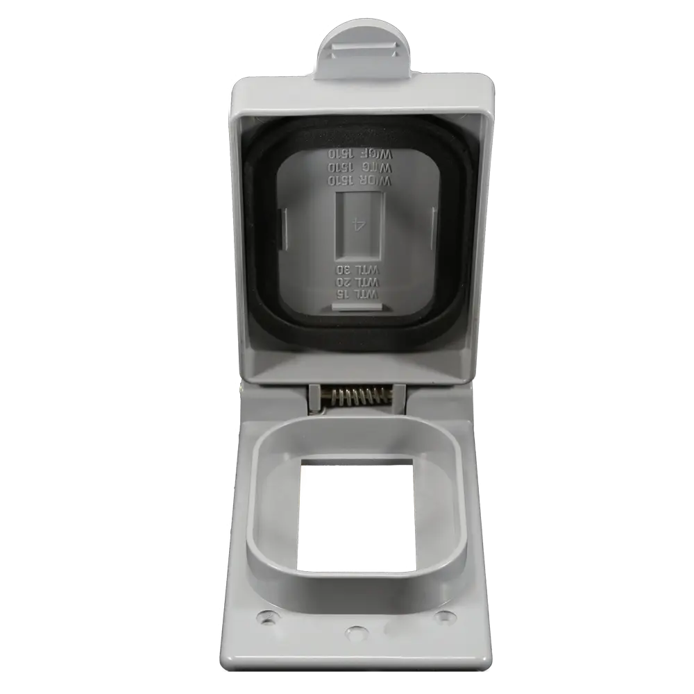 CANTEX 1-Gang Weatherproof GFI Receptacle Cover Outdoor Safety