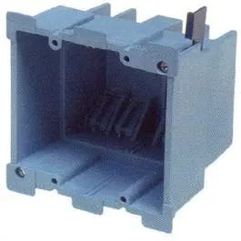 2 Gang Old Work Super Blue Electrical Box Carlon