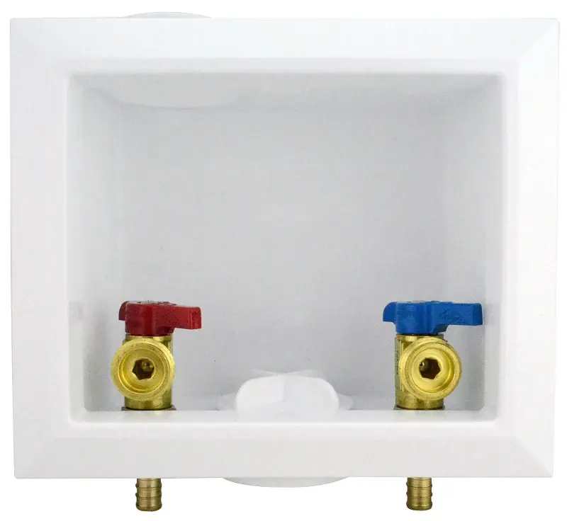 Ceiling Fan Apollo APXBOXWM Washing Machine Outlet Box, 1/2 x 3/4 Connection, Polystyrene
