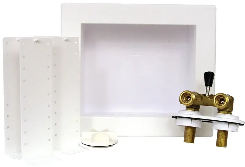 Oatey 38568 Washing Machine Outlet Box, Polystyrene, Sole Lever Valve