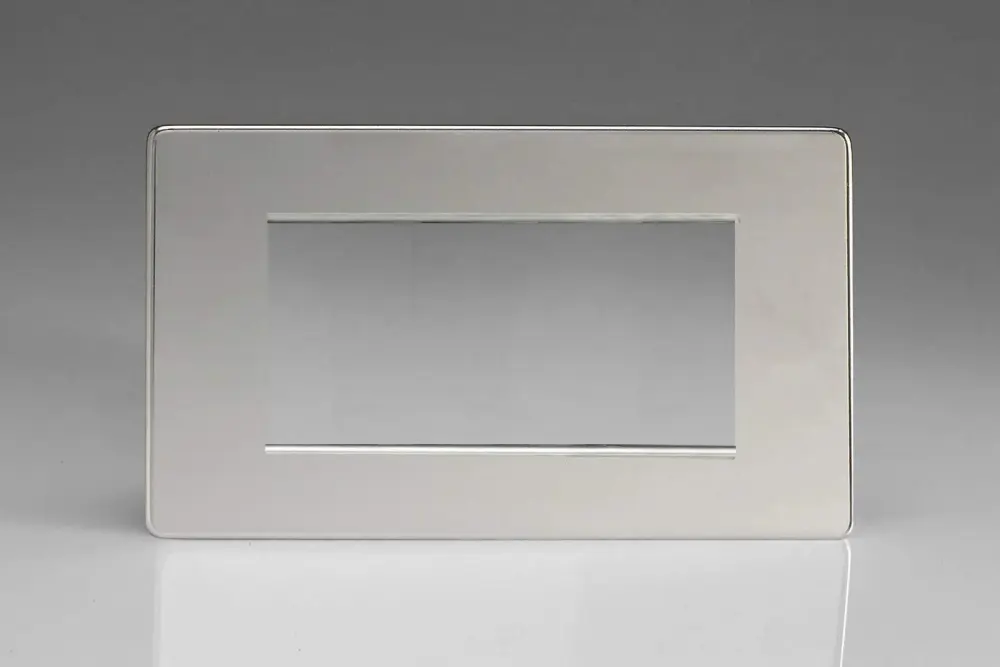 UL Listed Varilight XDCG4S DataGrid Polished Shiny metal 3 or 4 Grid Space