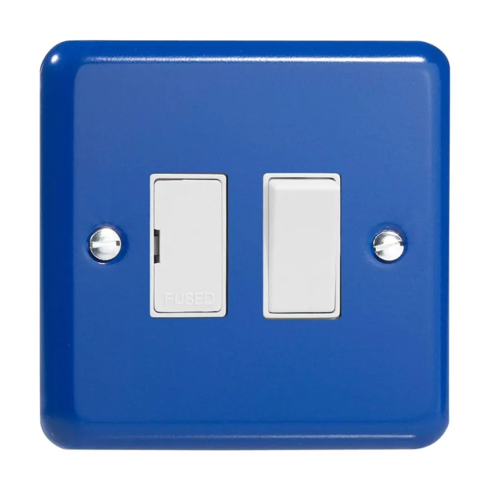 Varilight 13A Switched Fused Spur Reflex Azure XY6W.RB