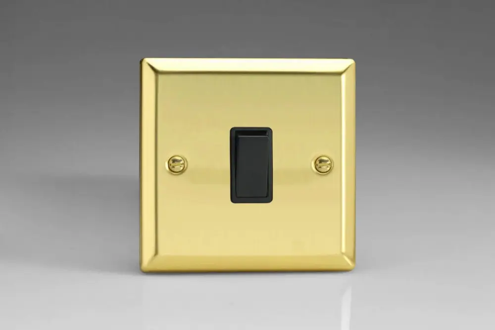 Varilight 1-Gang Intermediate Switch Victorian Warm alloy XV7B Lutron