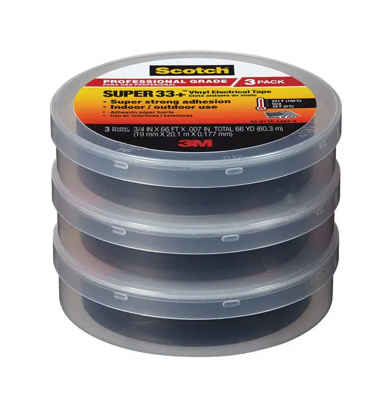 Electrical Tape 3PK Insulating Tape Pack 6 Wiring and Repairs Scotch