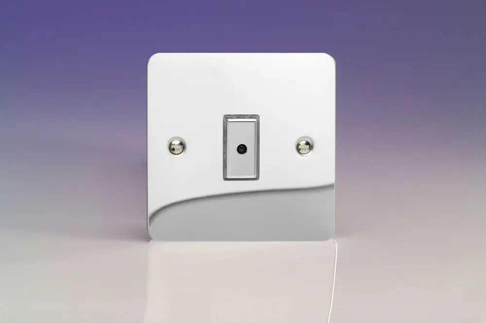 Varilight 1-Gang 1-Way Remote/Tactile Touch Control Master LED Dimmer Light Switch 1 x 0-100W (Max 10 LEDs) Polished Shiny...