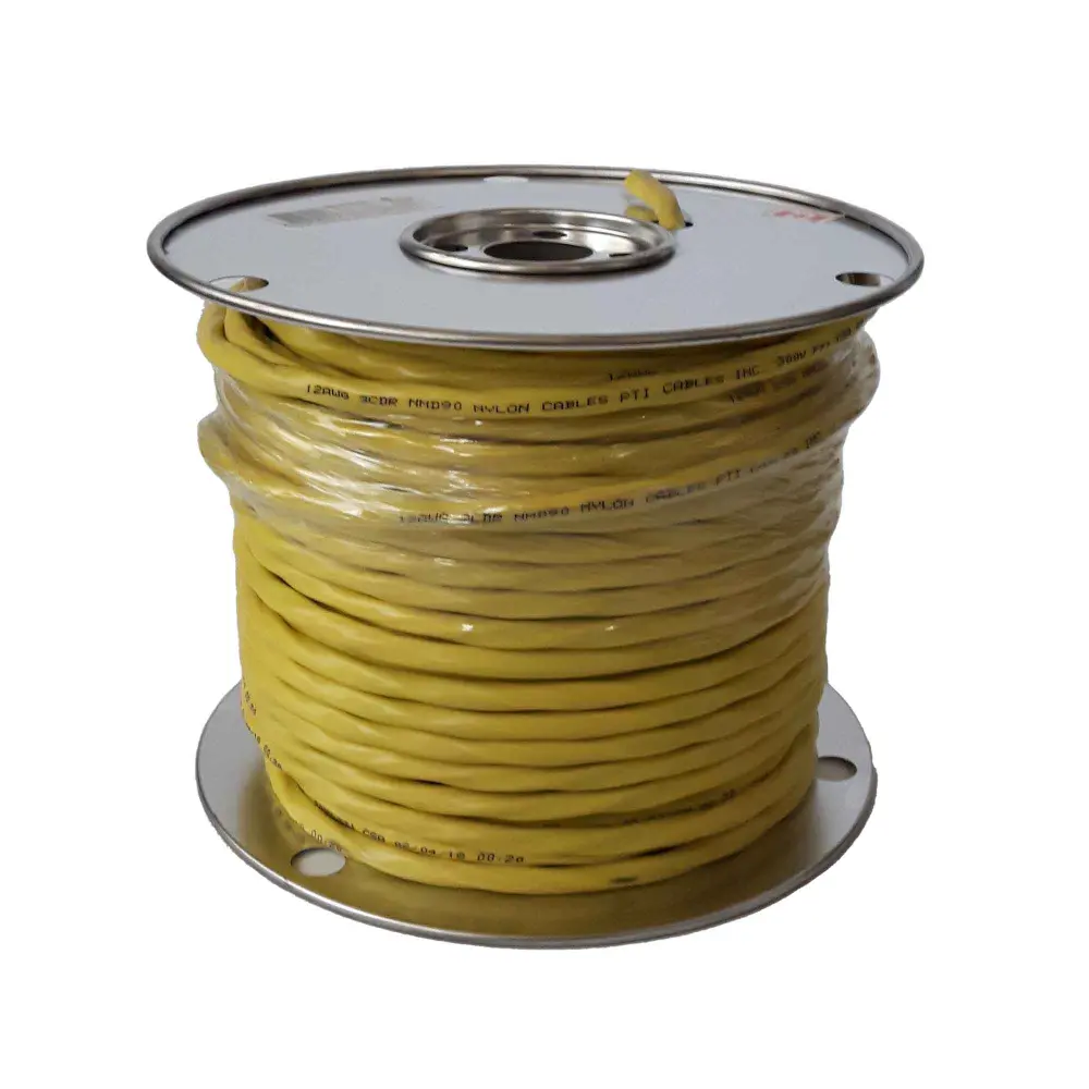 NMD90 12/3 Household Building Wire Goldenrod, 75 m