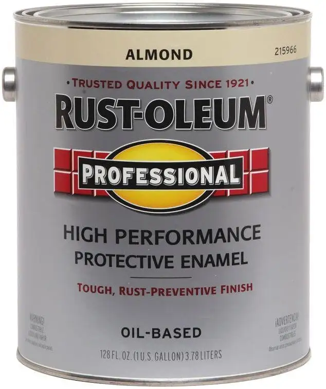 Rust-Oleum Professional Almond Gloss Protective Enamel Paint 1 Gallon