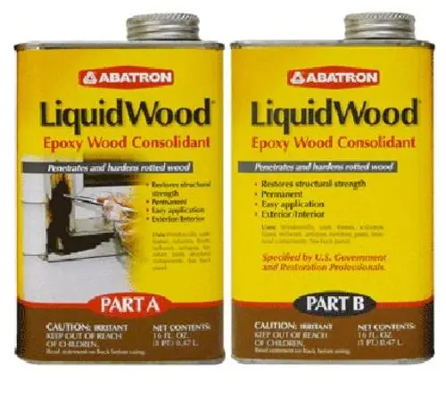 Abatron LW2PKR Liquidwood Wood Restoration Kit 2 Pint