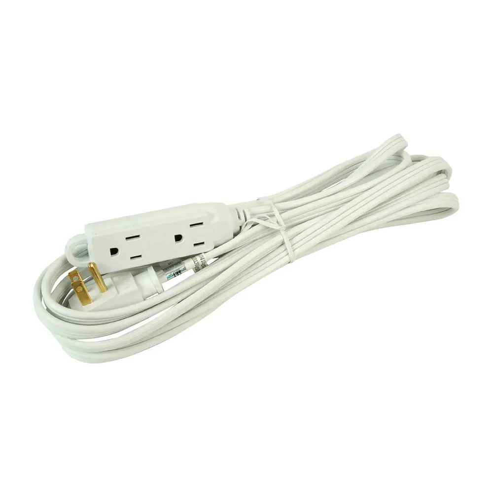 16/3 SPT-3 Extension Cord 4.5 m 3-Outlet, Pearl
