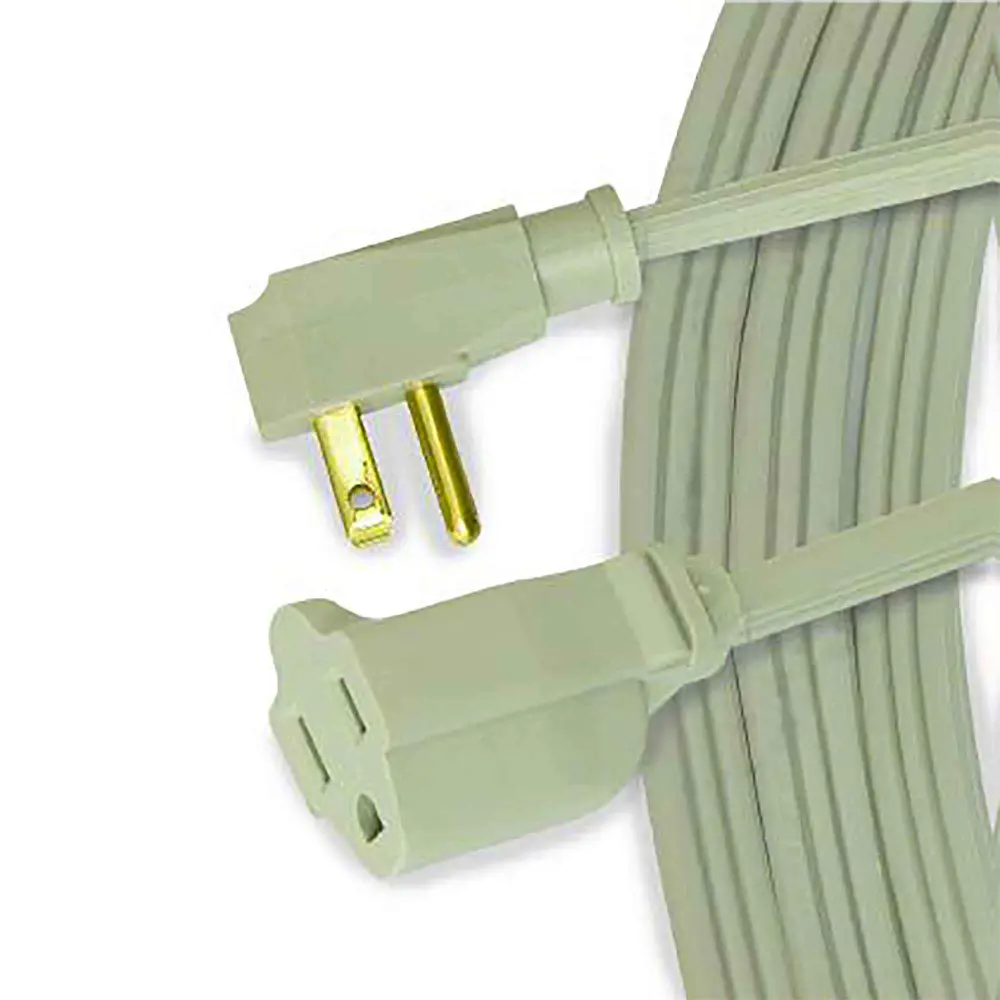 16/3 SPT-3 Extension Cord 2 m 1 Outlet, Buff