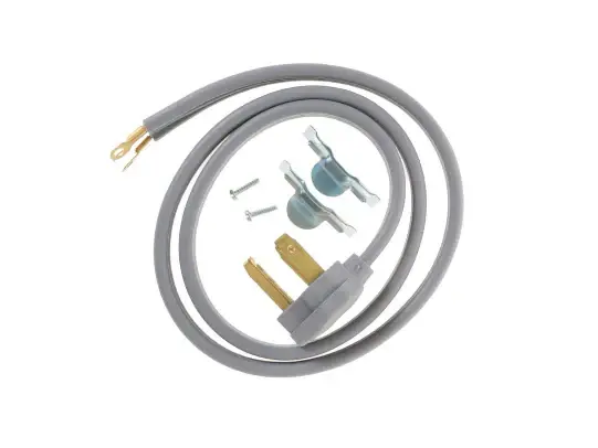Indoor/Outdoor GE 4 ft. 3-Prong 30 Amp Dryer Cord