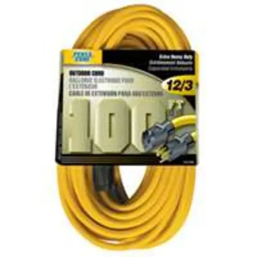 100-Foot Extension Cord Electrical Repair Tools Power Zone