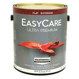 Ultra Premium Exterior Latex Paint Flat Pastel Base 1-Gallon Long-Lasting Protection EasyCare