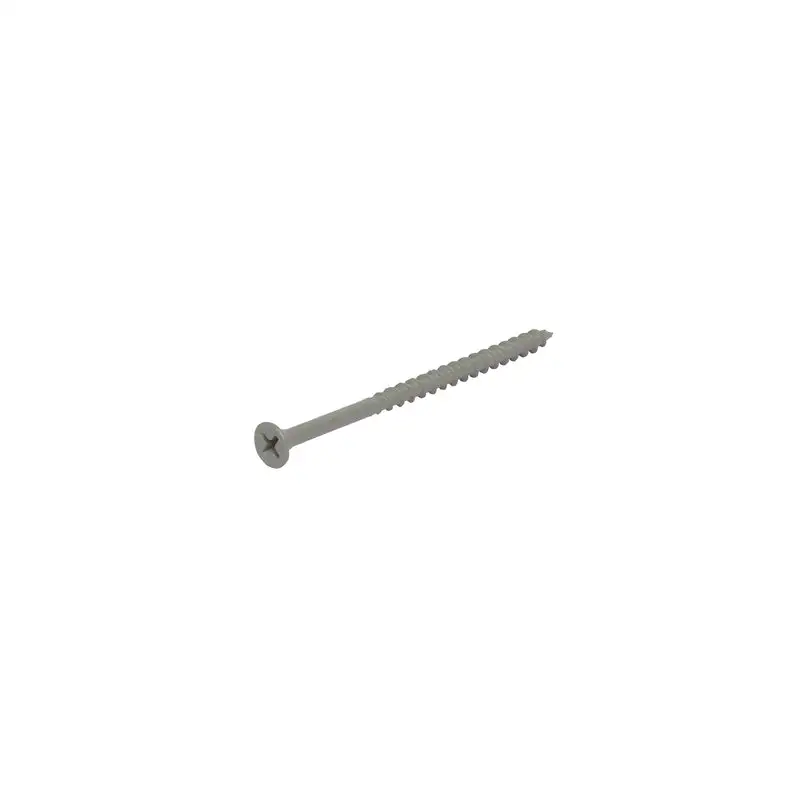 Grip-Rite No. 6 wire X 1-1/4 L Phillips Flat Head Coarse Exterior Screws