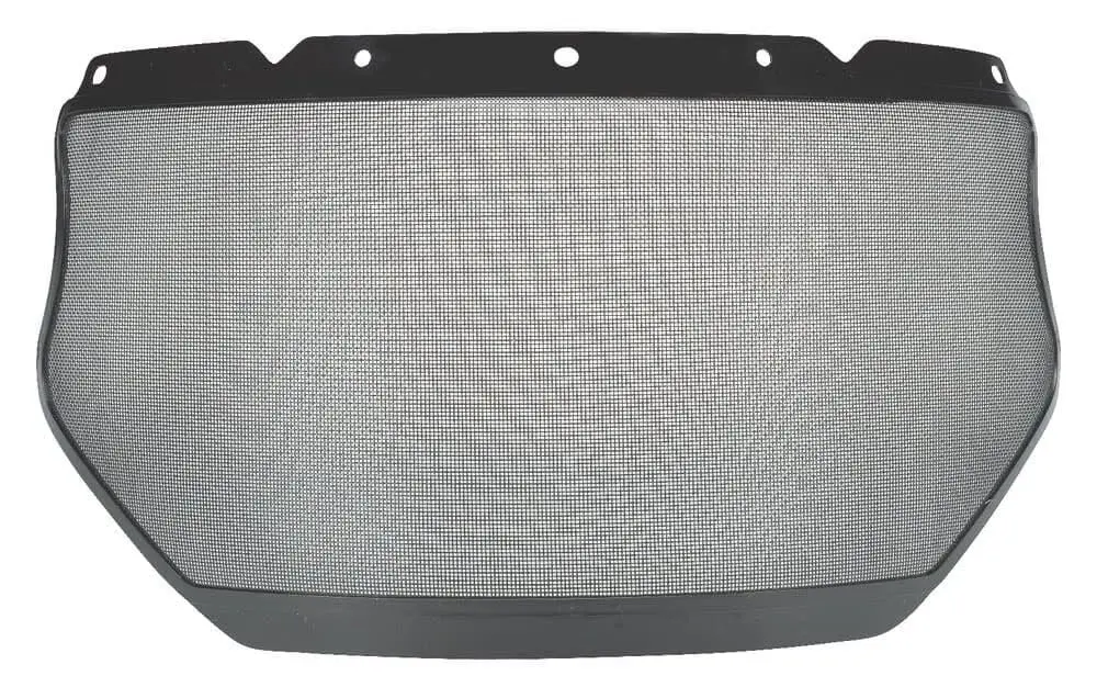 MSA Safety 10116557 V-Gard Alloy Mesh Faceshield, 8" x 17" Size