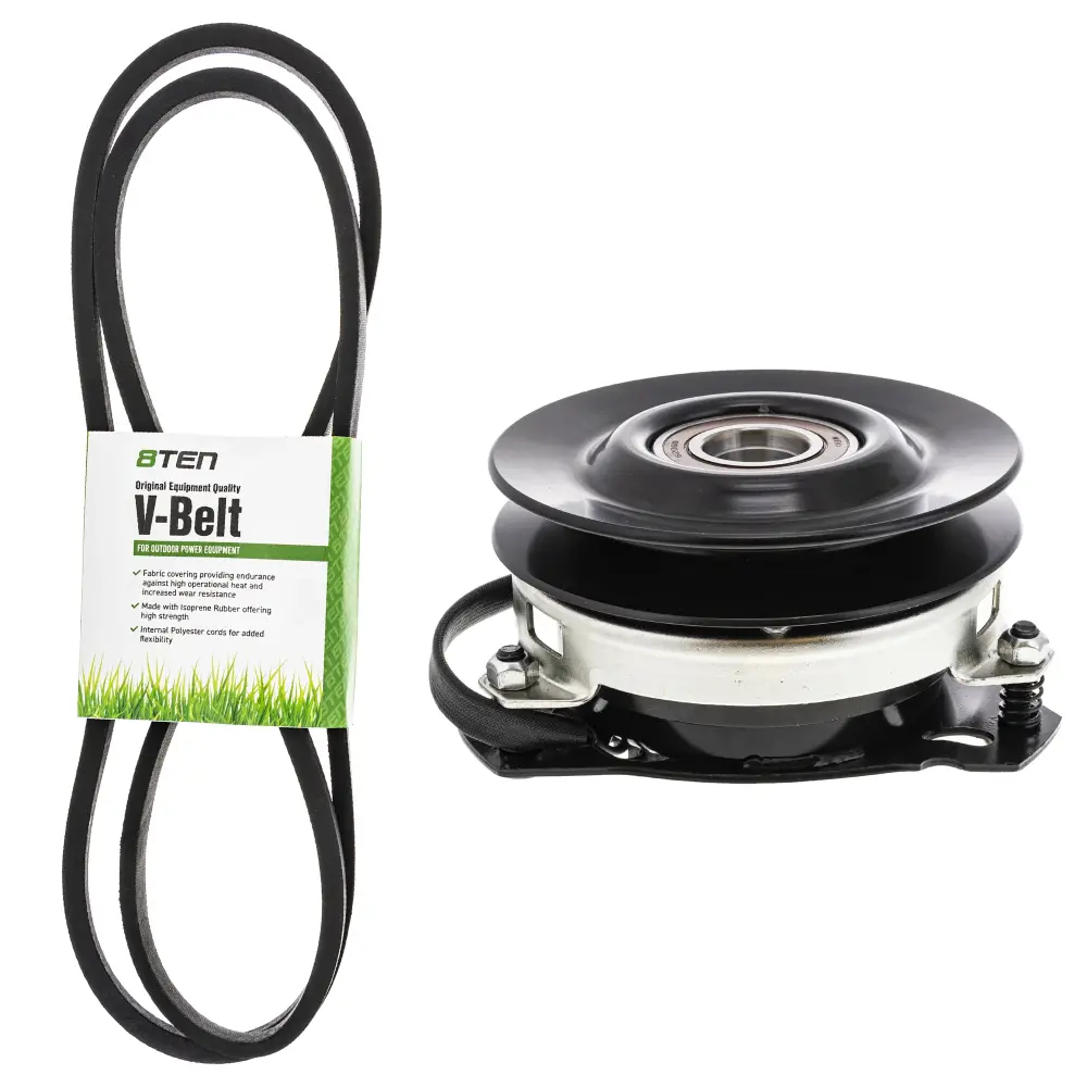 Electric PTO Clutch & Belt Kit Poulan Pro Husqvarna Wizard MK1006333