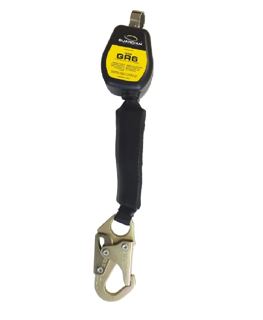 Guardian 32000 Self-Retracting Lifeline Snap Harness Hook Steel Safety and Durability
