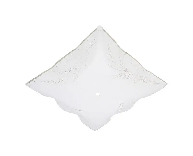 Westinghouse Square White Glass Fan Fixture Shade Pack 10