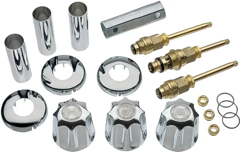 Danco 39617 Tub/Shower Remodeling Kit, Chromium, : Gerber Faucets | Easy Install | Drip-Free