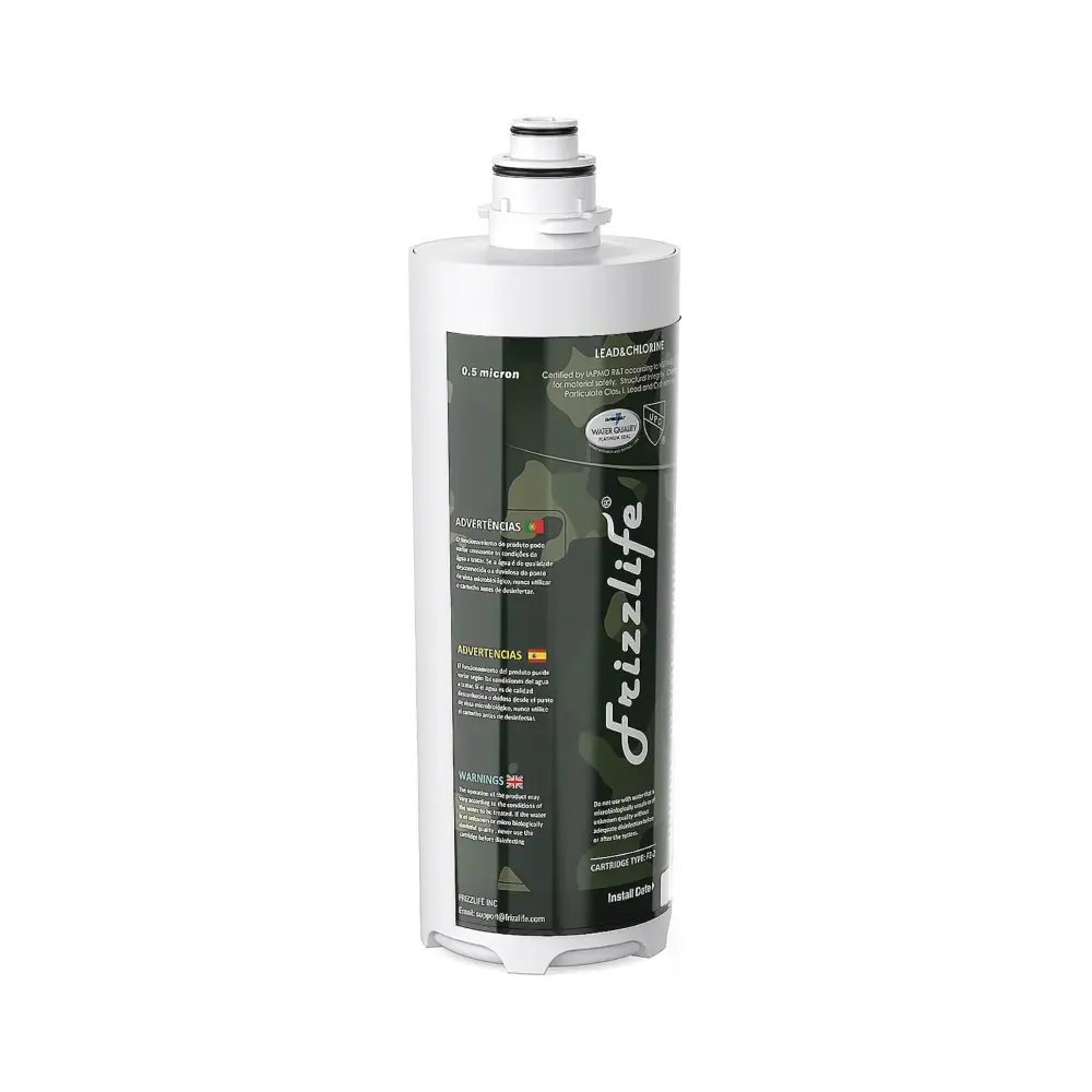 Frizzlife MV-HF Replacement Filter Cartridge Kit MV99 - Comprises Filter Cartridge and Filter Housing