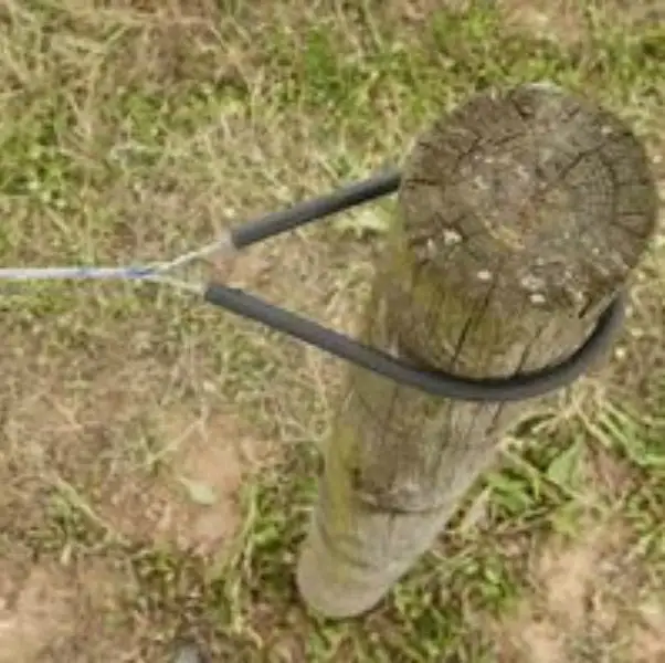 Ranchmate ILTE-18-125C Insulated Post Dead End 19.25 Steel Fencing