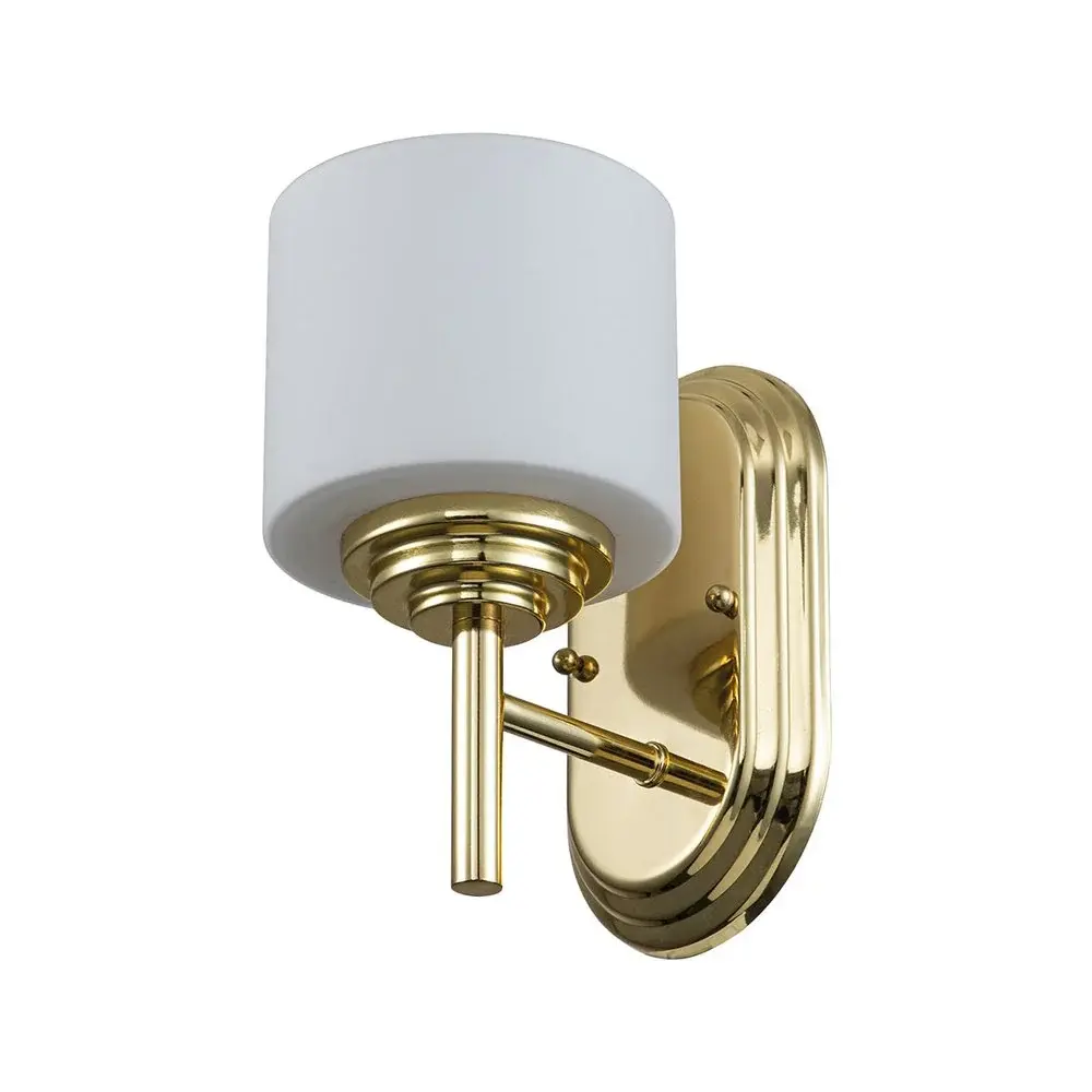 Feiss Malibu Wall Light - Glossy Brass | Outlet