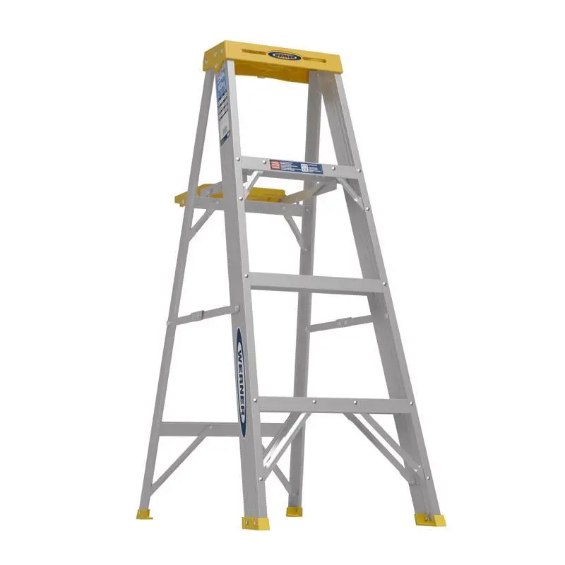 Werner 2 ft. H Fiberglass Step Ladder Type IA 300 lb. Capacity