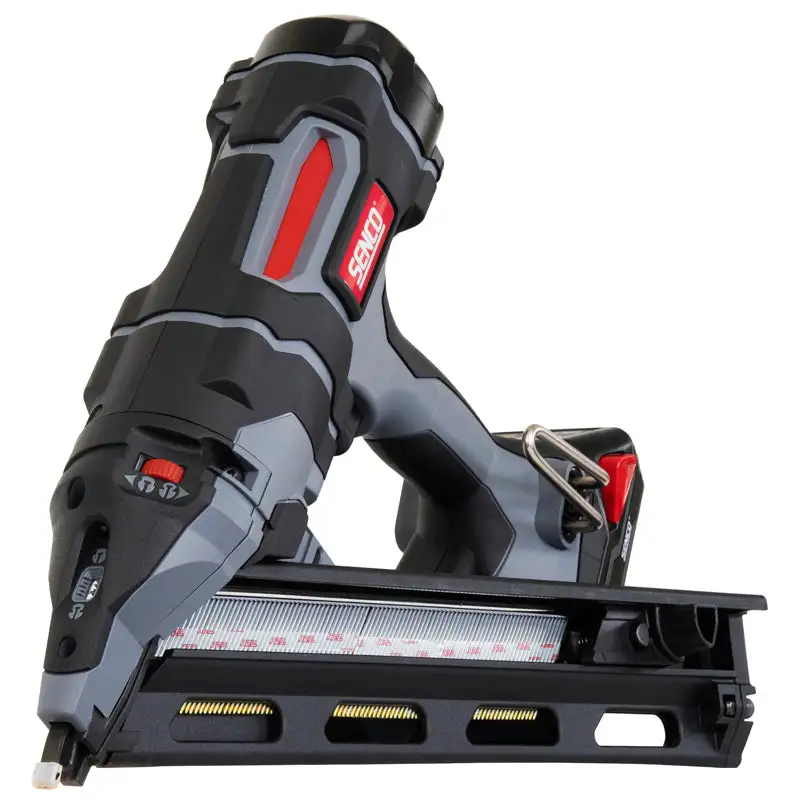 Senco 15-Gauge Cordless 34-Degree Pneumatic Finish Nailer Kit Battery and Charger 18V