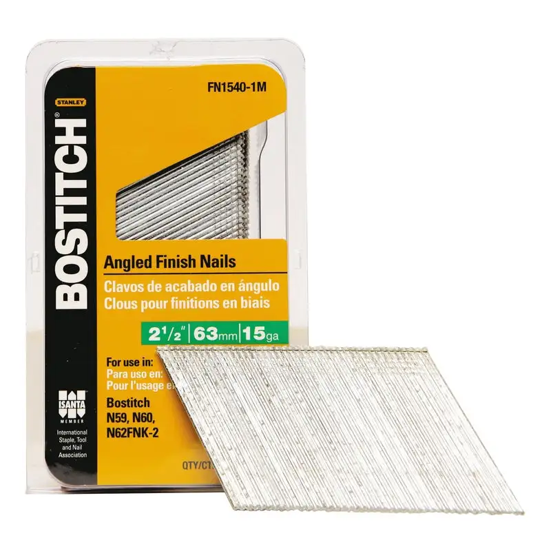 Finish Nail 2-1/2 15Ga Framing and Construction Bostitch