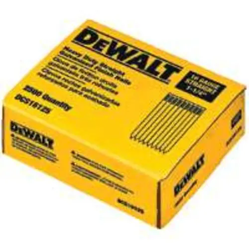 Dewalt DCS16250 Galvanized Stick Finishing Nail 2-1/2 Inch 16-Gauge Professional Finish Work