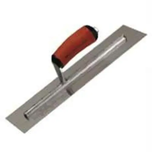 Marshalltown MXS57 Finishing Trowel 14x3 Inch Curved Wood Handle Professional Use