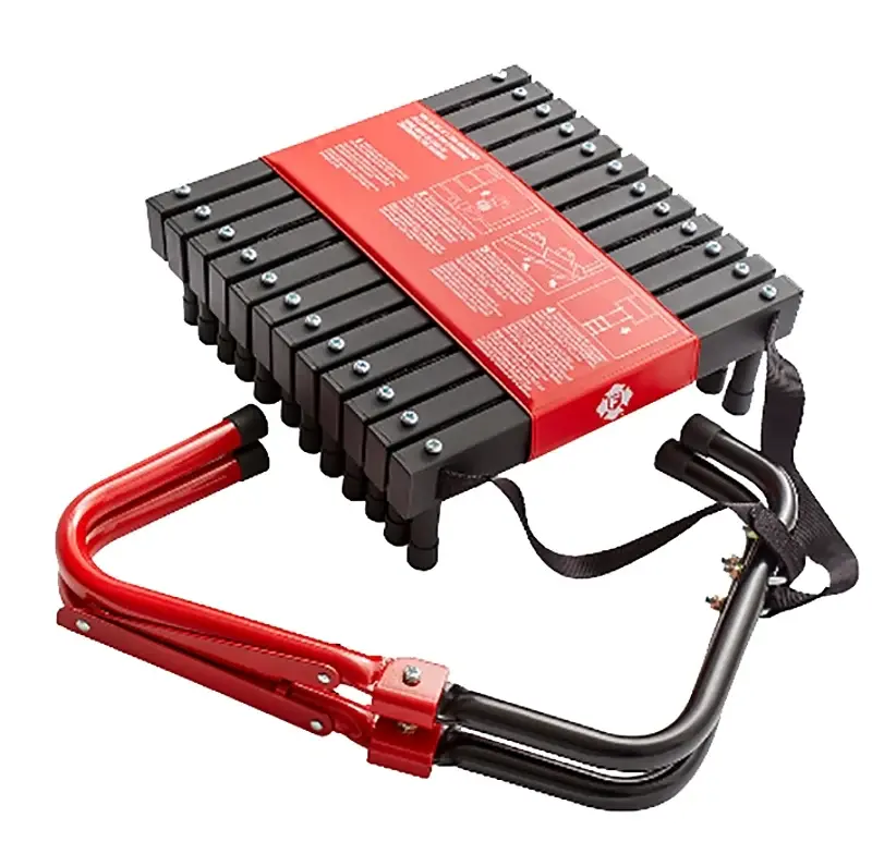 First Alert EL52-2 Escape Ladder, 1125 lb, Alloy, Black/Gray