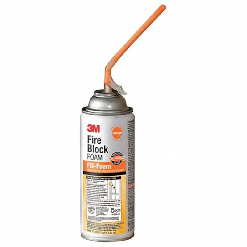 3M Orange Foam Fireblock Sealant 12 oz Pack 12