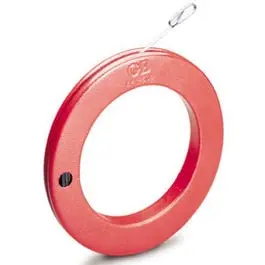 1/8- x 50-Ft Economy Fish Tape Steel Case Wire Pulling Various