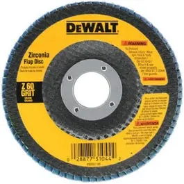 4.5-Inch 80-Grit Zirconia Flap Disc Angle Grinder Metal Grinding Dewalt