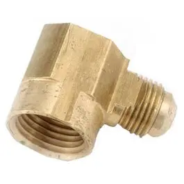Lead-Free Brass 1/2 Flare x 3/4-Inch FPT Flare Elbow Plumbing Anderson Metals