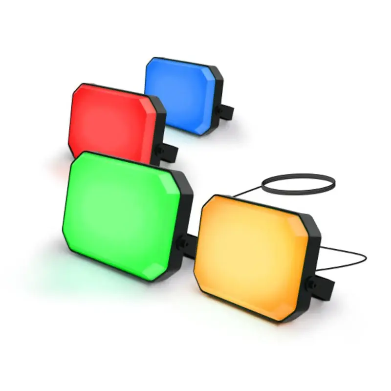 Feit Electric FLD/RGBW/AG/4 Smart Flood Lights Remote, 24 W, 100/120 V, Multi-Color Airy, Floodlight Lamp