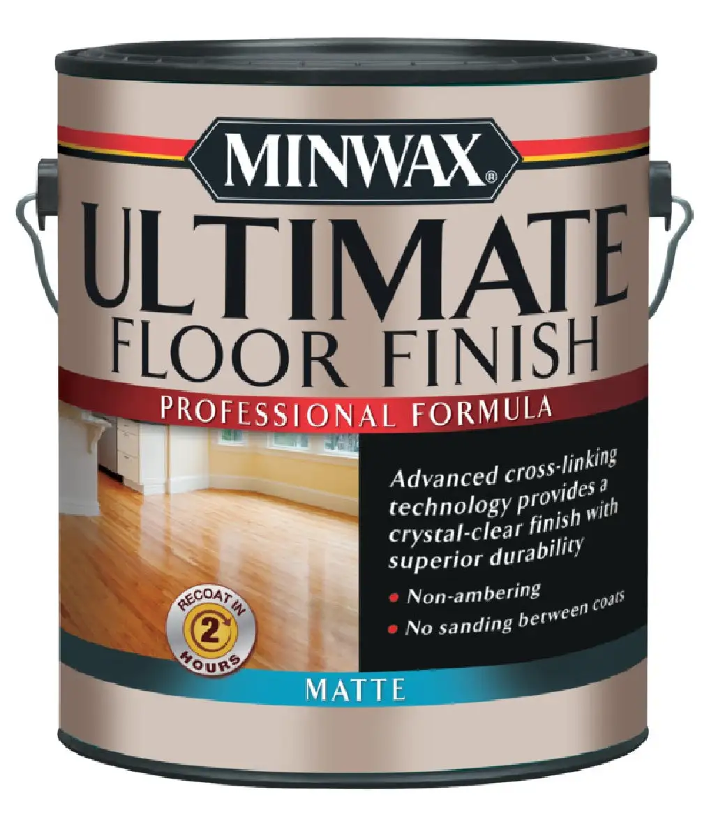 Minwax 131040000 Ultimate Floor Finish Matte Hardwood Floors 1 Gallon