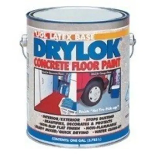 Drylok 22913 Concrete Floor Paint Terra Cotta 1 Gallon
