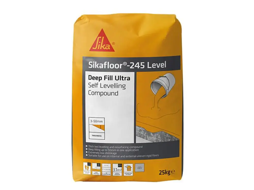Everbuild Sika Sikafloor-245 Level Deep Fill Ultra 25Kg