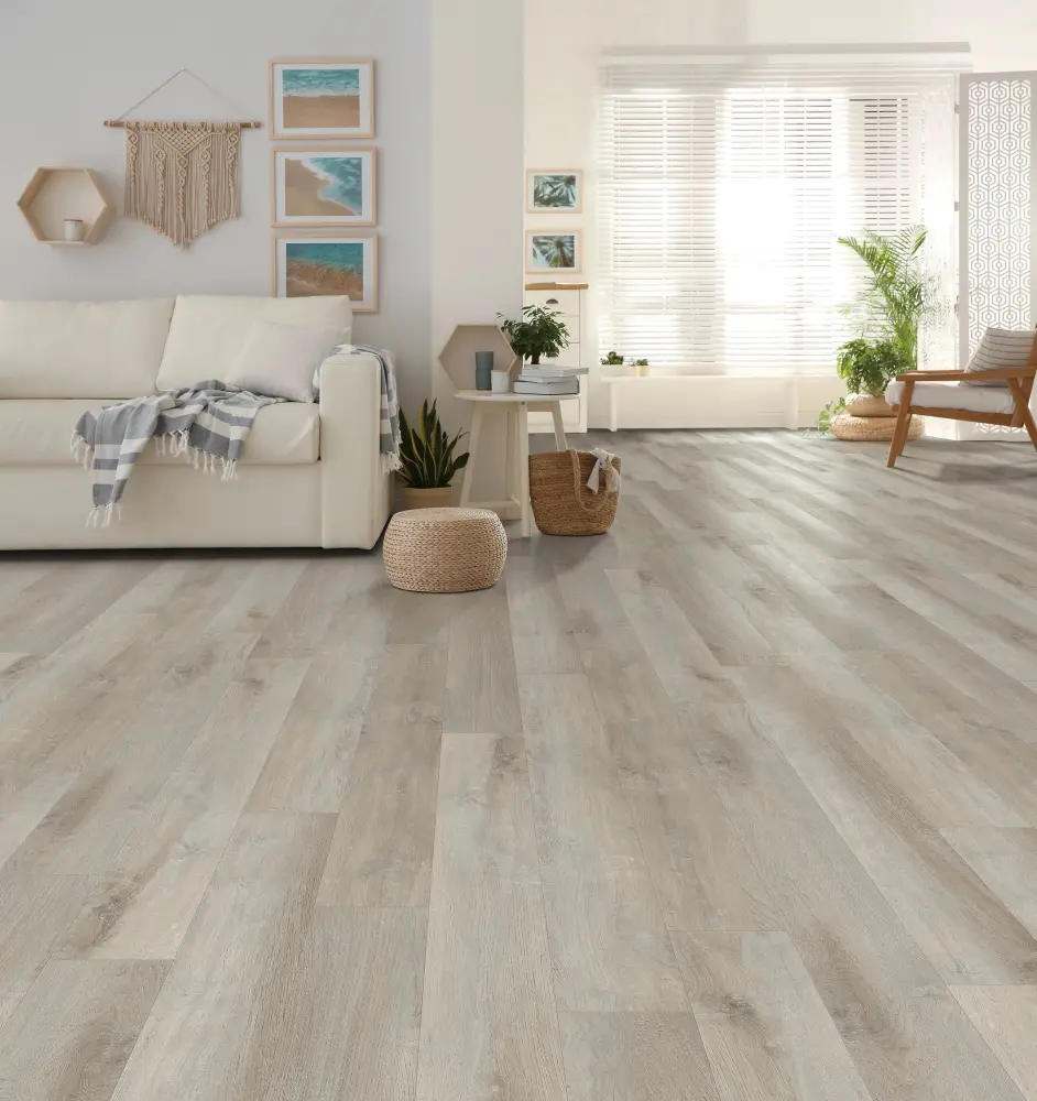 Floorlot EARL GREY 6.5mm 22 MIL Upmarket Vinyl Plank Flooring w/Pad (ProLux™ Collection)