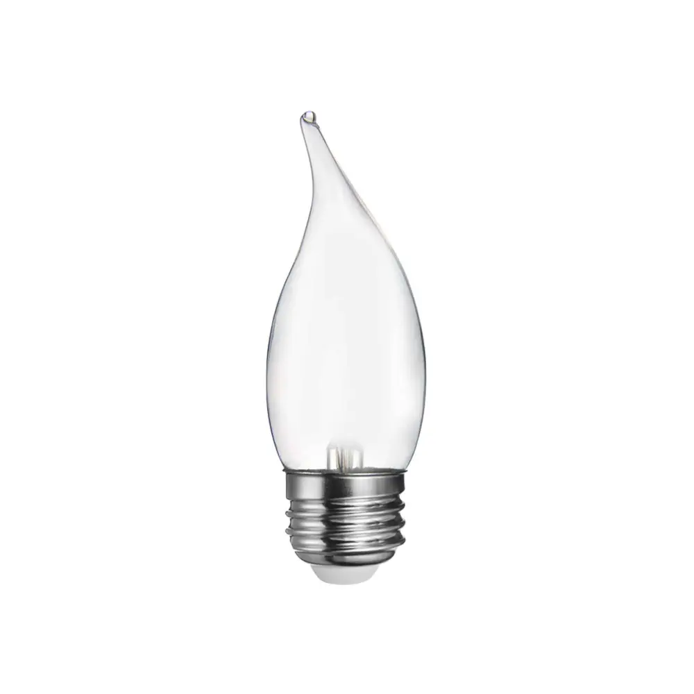 Type-C Filament LED Frosted Bulb Yielding White 5.5 W / E26, 2 Units