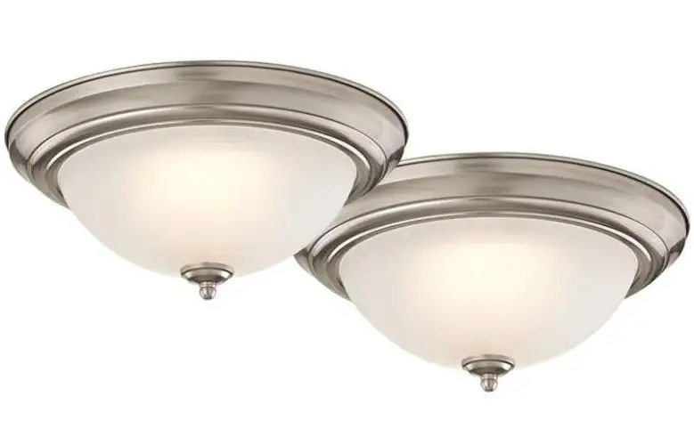 Soundbest ZD13-BR-C Flush Mount LED Ceiling Light Fixture Bronze