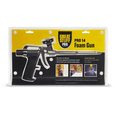 Great Stuff Pro 14 Industrial Aluminum Expanding Foam Gun Professional Insulation Applications