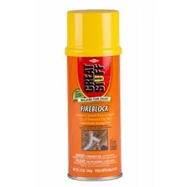 Fireblock Insulating Foam Sealant 12-Oz Gaps and Cracks Great Stuff